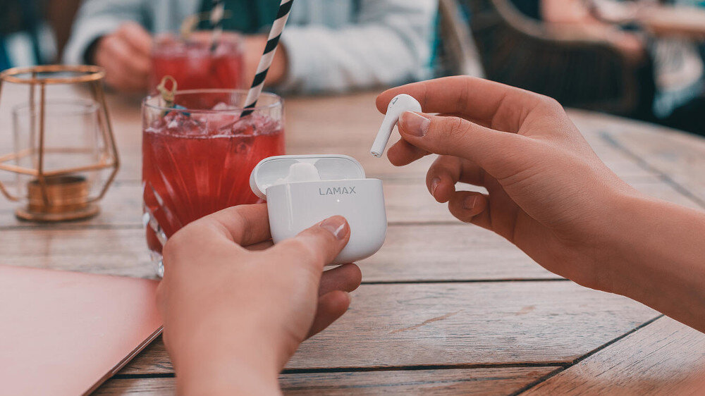 Słuchawki dokanałowe LAMAX Trims1  - Design