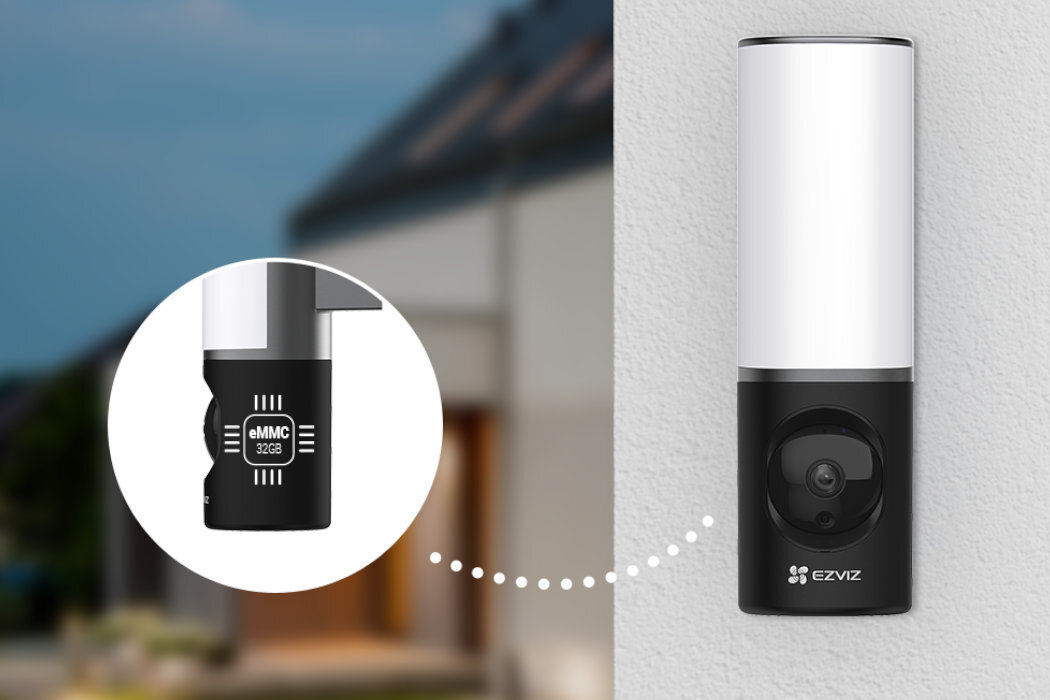 Kamera EZVIZ LC3 Detekcj WDR Dźwięk syrena redukcja szumów Anti-Flicker strumień Sygnał Ochrona dysk chmura Regulacja jasność Błyski