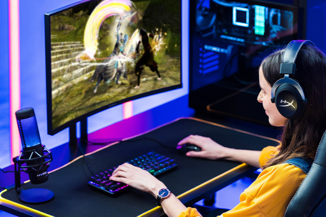 Klawiatura HYPERX Alloy Origins 60 wyposażenie tryb klawisze zabawa pamięć regulacja dynamika podświetlenie trwałość