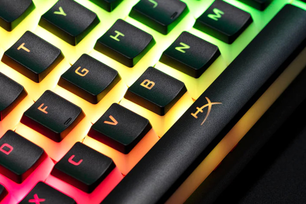 Klawisze HYPERX Pudding 4P5P4AA  wyposażenie design wygląd wygoda