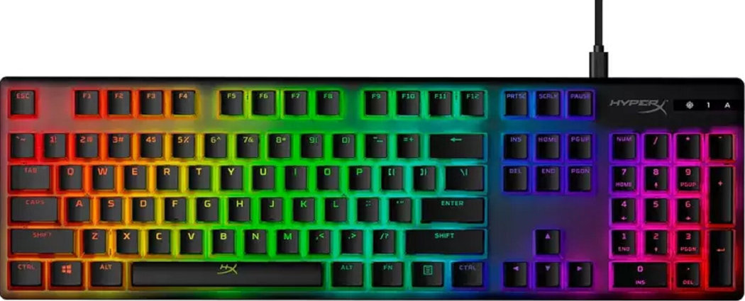 Klawisze HYPERX Pudding 4P5P4AA  wyposażenie design wygląd wygoda