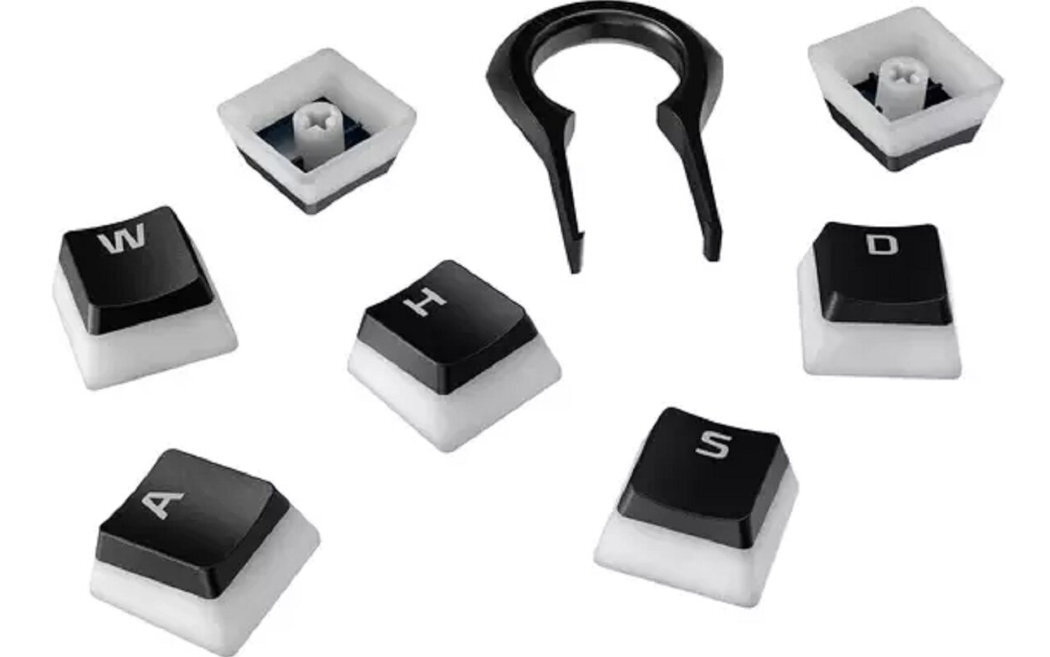 Klawisze HYPERX Pudding 4P5P4AA  wyposażenie design wygląd wygoda
