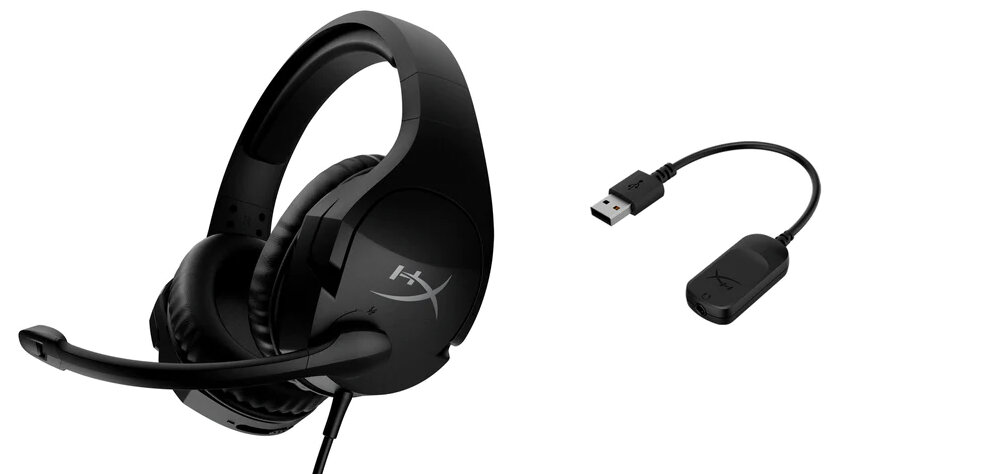 Słuchawki HYPERX Cloud Stinger S gra gaming przewodowość waga komfort poduszki nauszniki dopasowanie