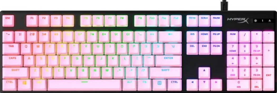 Klawisze HYPERX Pudding 4P5P5AA wyposażenie design wygląd wygoda