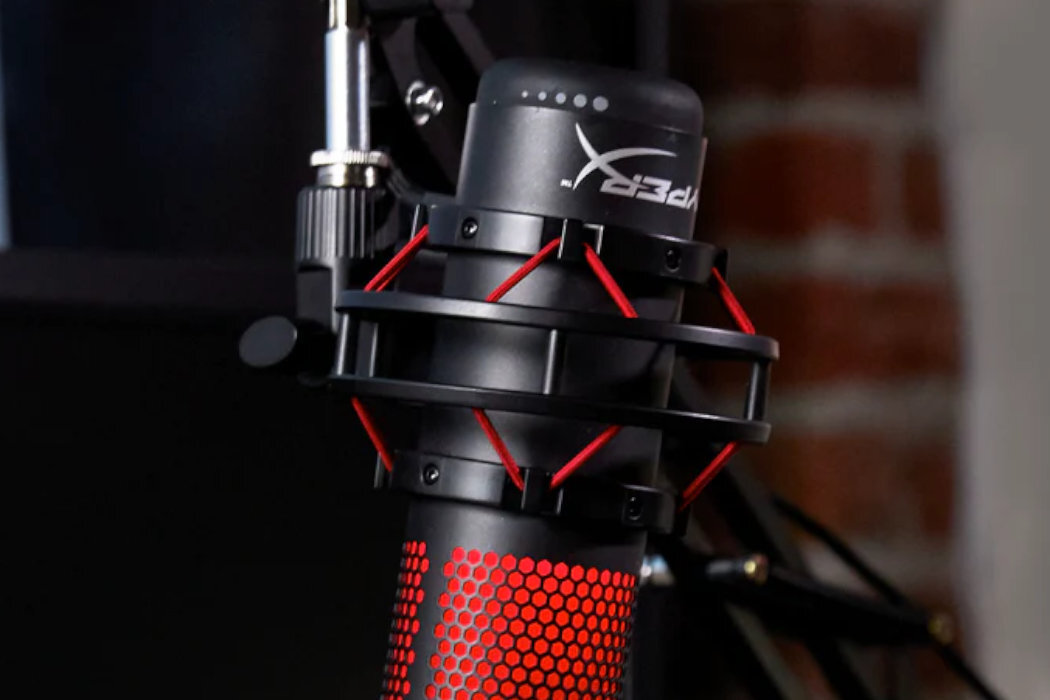 Мікрофон HYPERX QuadCast якісний звук нитка професіоналізм обладнання