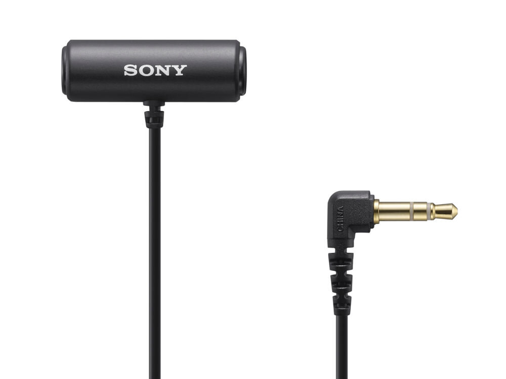 Mikrofon SONY ECM-LV1 doskonała jakosć dźwięku, wszechstronność, podczas poruszania się