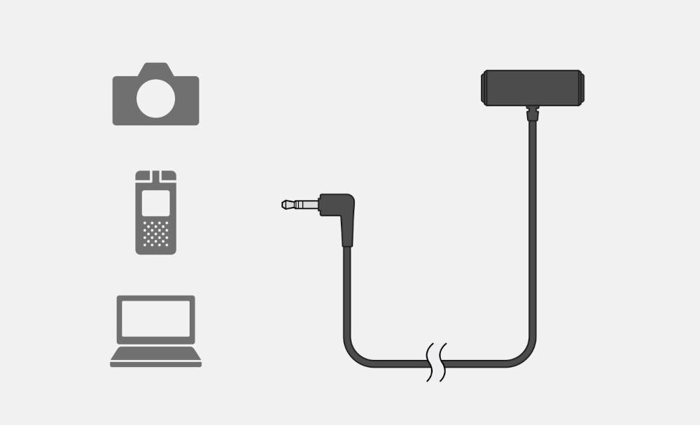 Mikrofon SONY ECM-LV1 wszechstronne wykorzystanie, minijack 3.5mm, uniwersalność, komputer, dyktafon cyfrowy