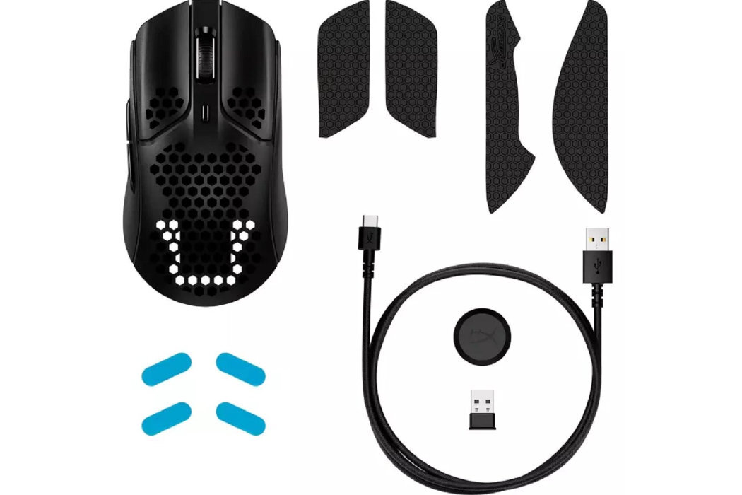 Mysz HYPERX Pulsefire Haste platformy szybkość precyzja czujnik personalizacja rolki