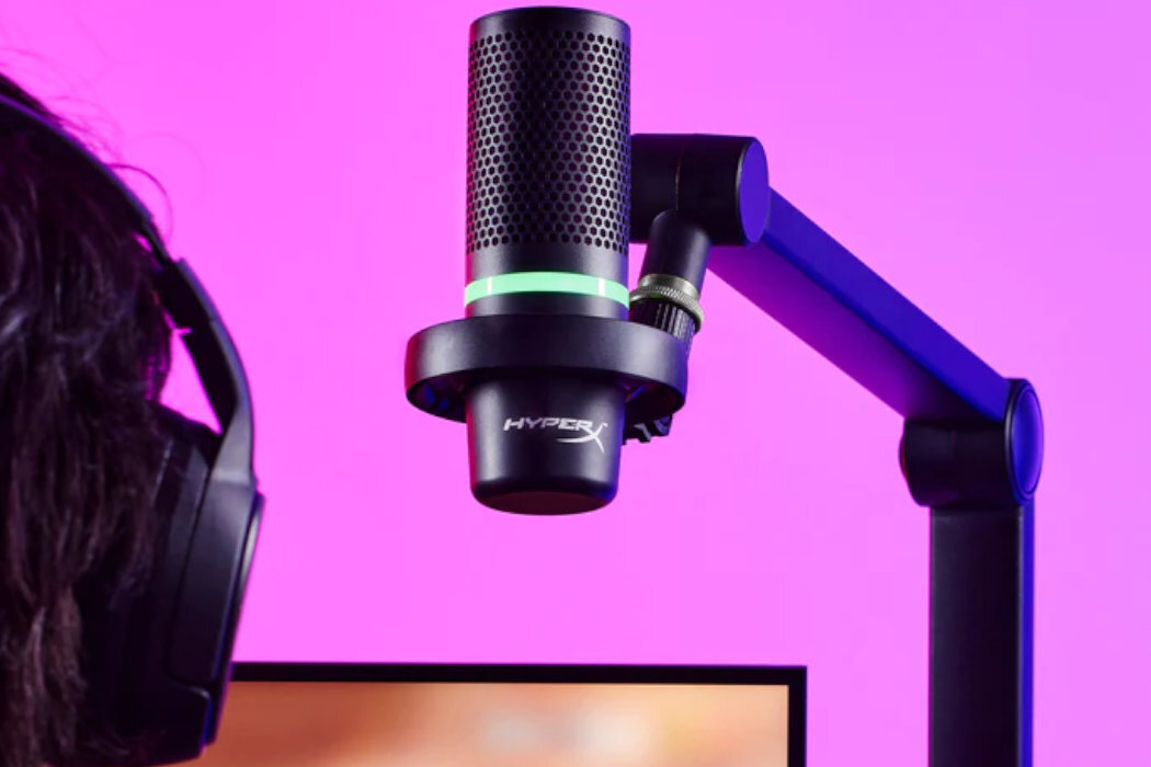 Mikrofon HYPERX DuoCast jakość dźwięk gwint profesjonalizm wyposażenie