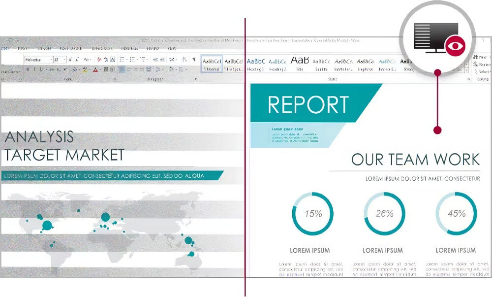 Monitor LG 27UL500P wzrok ochrona migotanie niebieskie światło