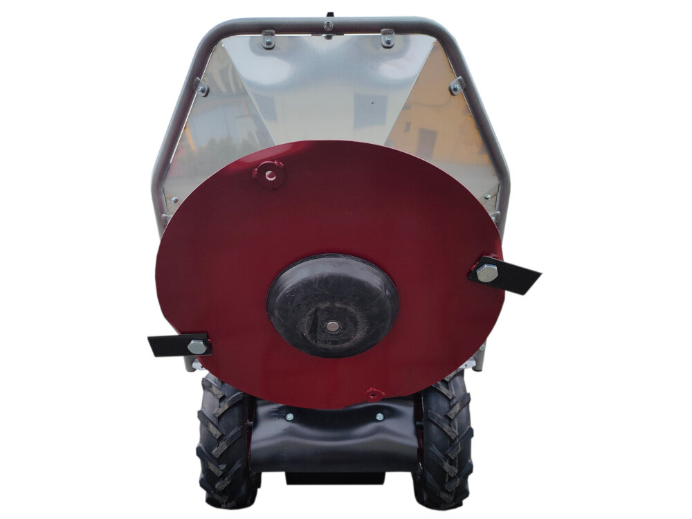 Kosiarka spalinowa rotacyjna DAKR Tekton L196 Loncin LC1P70F-3 z napędem 600mm 4.5kW dwie predkosci jazdy 2,3 i 3,0 km/h do ciecia wysokiej trawy dwa uchylne noze