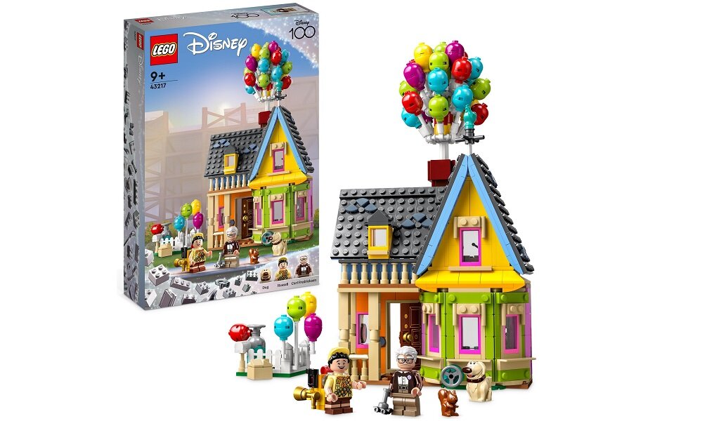 LEGO Disney Dom z bajki Odlot 43217 dziecko kreatywność zabawa nauka rozwój klocki figurki minifigurki jakość tradycja konstrukcja nauka wyobraźnia role jakość bezpieczeństwo wyobraźnia budowanie pasja hobby funkcje instrukcja aplikacja LEGO Builder