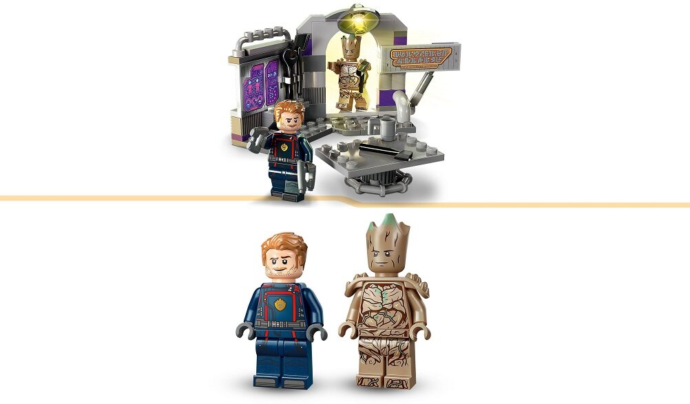 LEGO Marvel Kwatera Strażników Galaktyki 76253 dziecko kreatywność zabawa nauka rozwój klocki figurki minifigurki jakość tradycja konstrukcja nauka wyobraźnia role jakość bezpieczeństwo wyobraźnia budowanie pasja hobby funkcje instrukcja aplikacja LEGO Builder