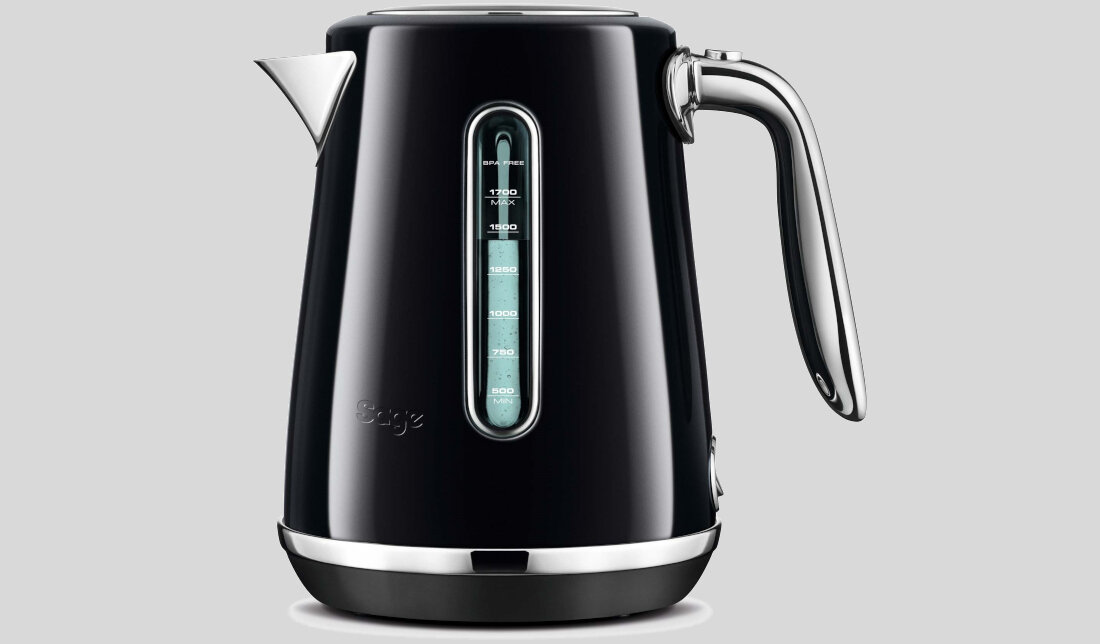 Czajnik SAGE SKE735BSS4EEU1 stalowy podglad zawartosc poziom wody bezpieczestwo