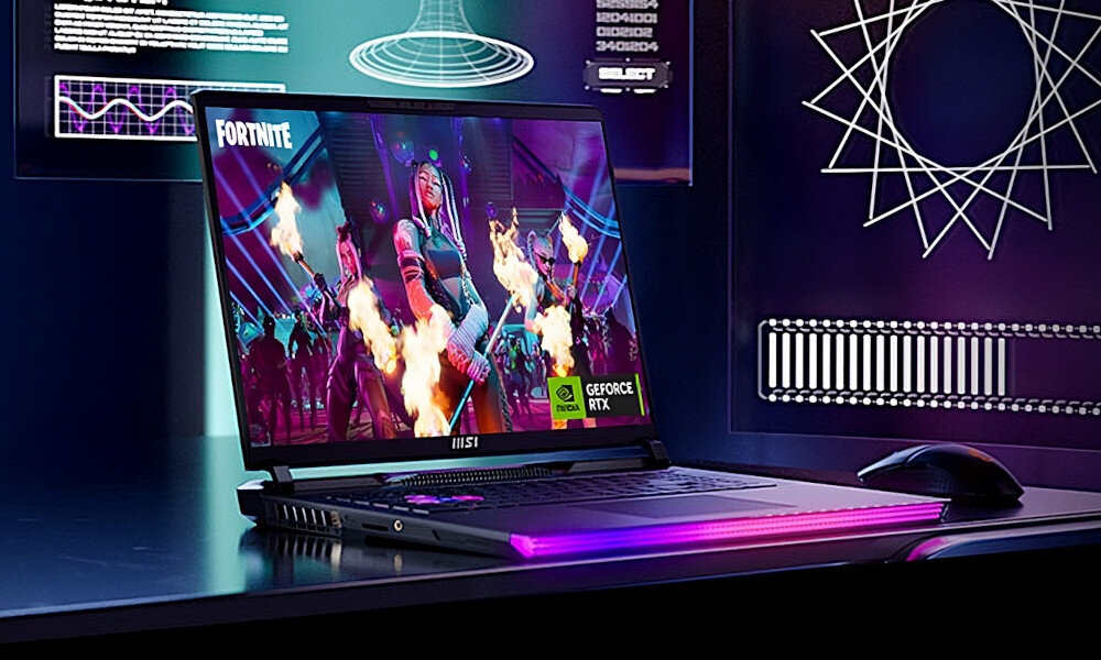 Laptop MSI Raider GE78HX 13VG-022PL 17 IPS 240Hz i9-13950HX 32GB RAM 2TB SSD GeForce RTX4070 Windows 11 Home podzespoły procesor karta graficzna taktowanie architektura