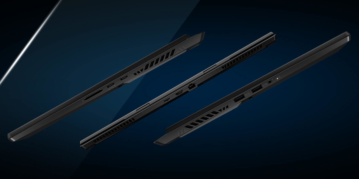 Laptop MSI Stealth A13VI-022PL złącza porty podłączenie czytnik