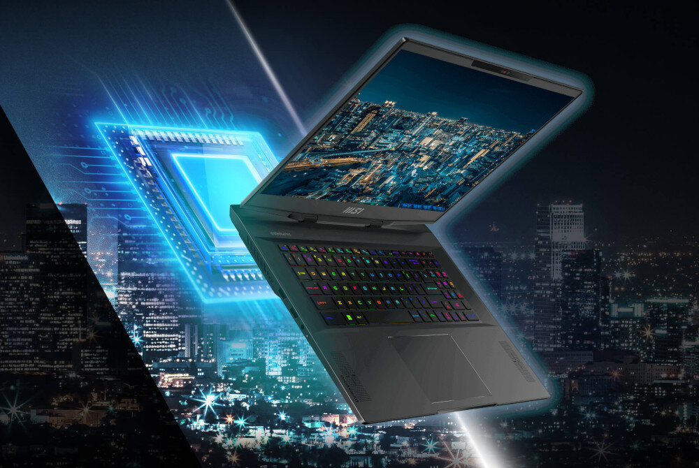Laptop MSI Stealth 17 Studio A13VG-025PL 17.3 IPS 240Hz i7-13700H 32GB RAM 2TB SSD GeForce RTX4070 Windows 11 Home procesor rdzenie