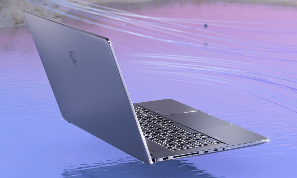 Laptop MSI Creator Z17HX A13VFT-028PL 17 IPS 165Hz i7-13700HX 32GB RAM 2TB SSD GeForce RTX4060 Windows 11 Professional obudowa wygląd materiał grubość klawiatura podświetlenie styl