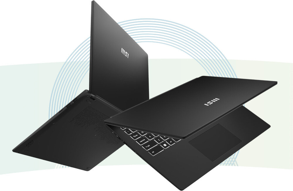 Laptop MSI Modern B11M-019PL pamięć RAM dysk pojemność