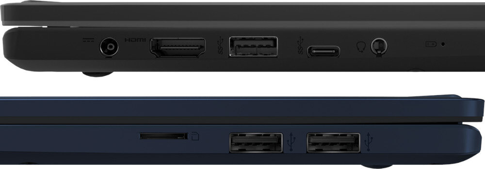 Laptop MSI Modern B11M-019PL porty złącza podłączenie czytnik łączność