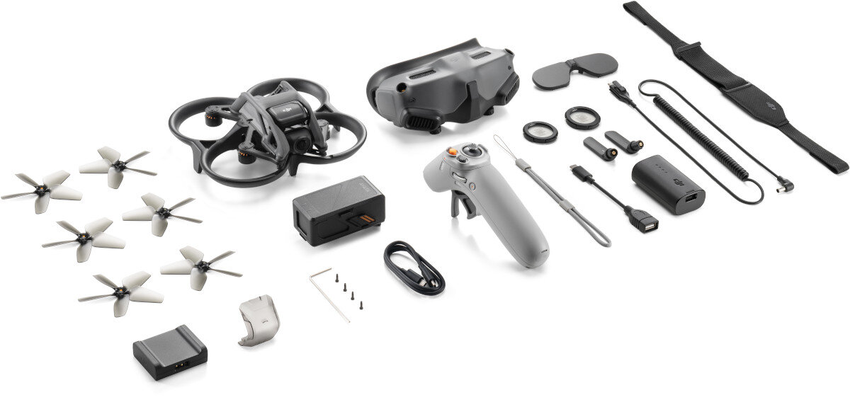 Dron DJI Avata Pro-View (DJI RC Motion 2) opakowanie zawartość akcesoria