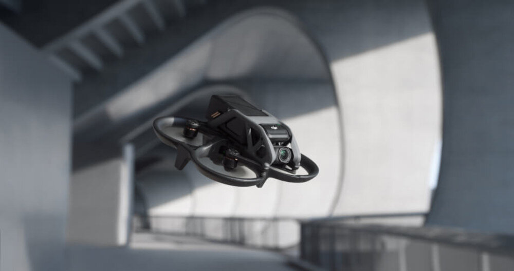 Dron DJI Avata Pro-View (DJI RC Motion 2) wytrzymałość czujniki ochrona