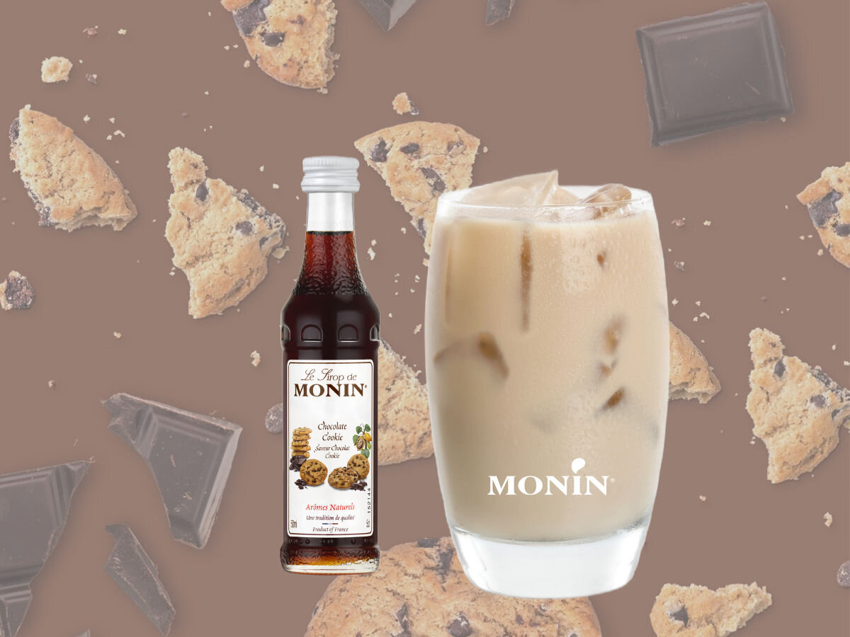 Zestaw syropów do kawy MONIN Mini Set 3 x 50 ml czekoladowe ciasteczko smak inspiracje