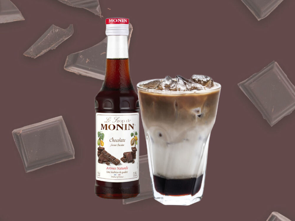 Syrop do kawy MONIN Czekoladowy 250 ml historia kakao smak zastosowanie