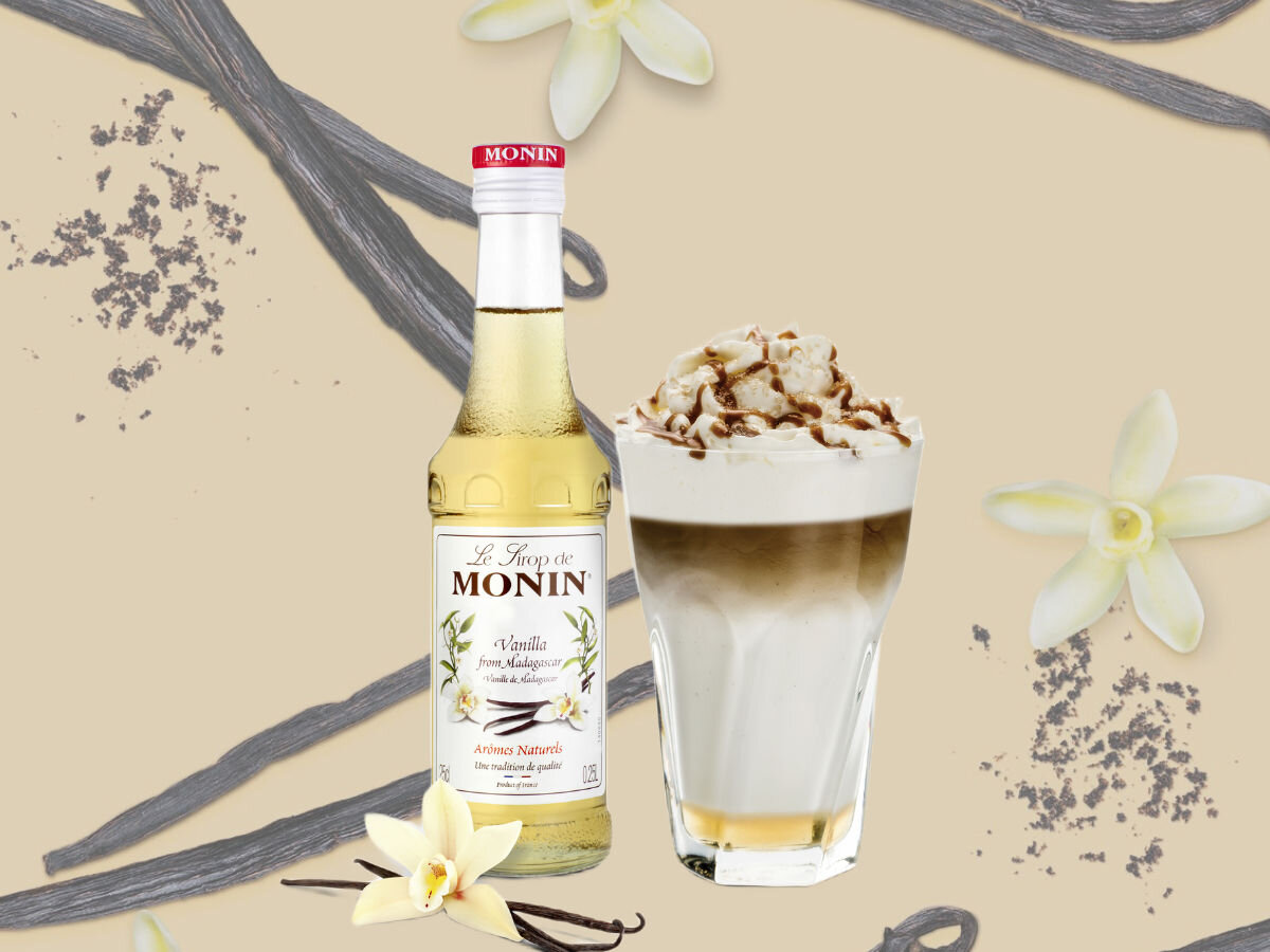 Syrop do kawy MONIN Waniliowy 250 ml krem waniliowy smak