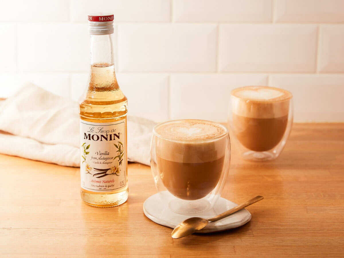 Syrop do kawy MONIN Waniliowy 250 ml bez konserwantów laktozy alergenów gmo