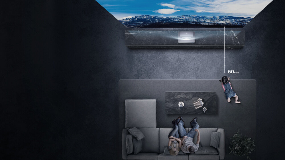 Laser TV HISENSE PX1-PRO - przyjazny dla oczu