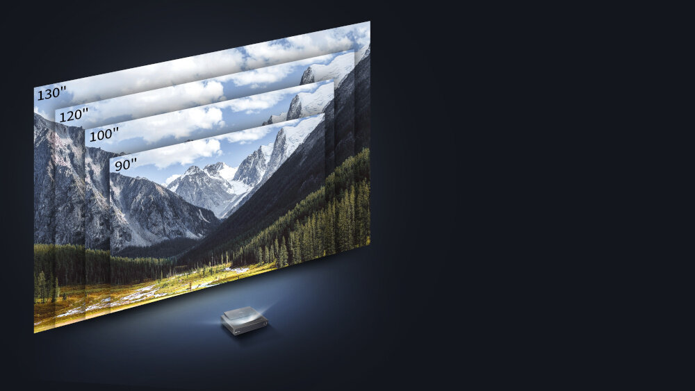 Laser TV HISENSE PX1-PRO - obraz