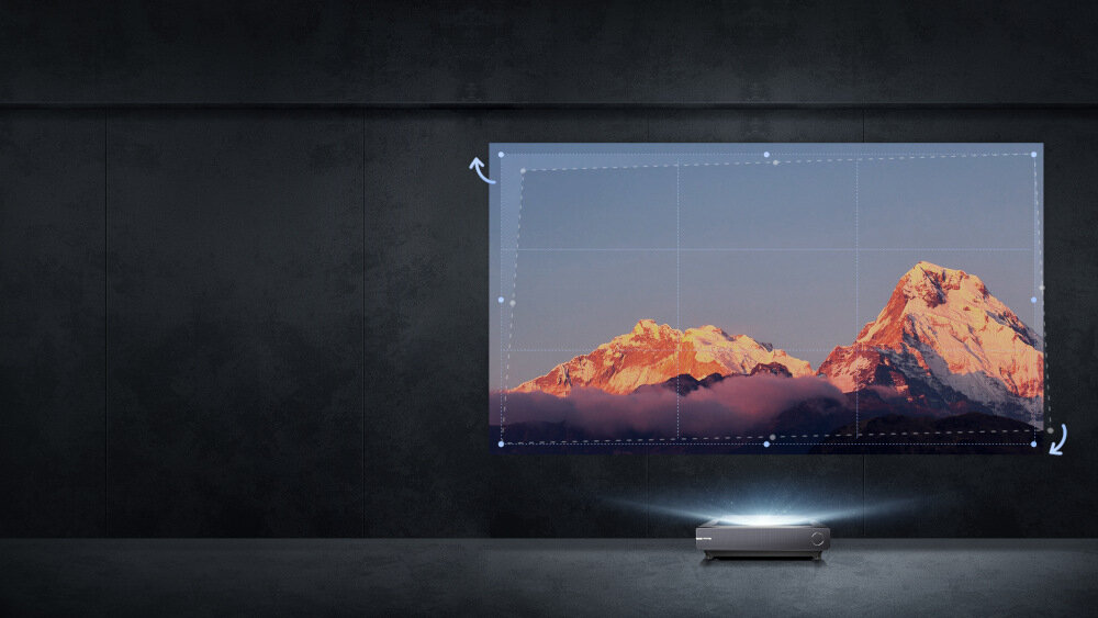 Laser TV HISENSE PX1-PRO - ekran