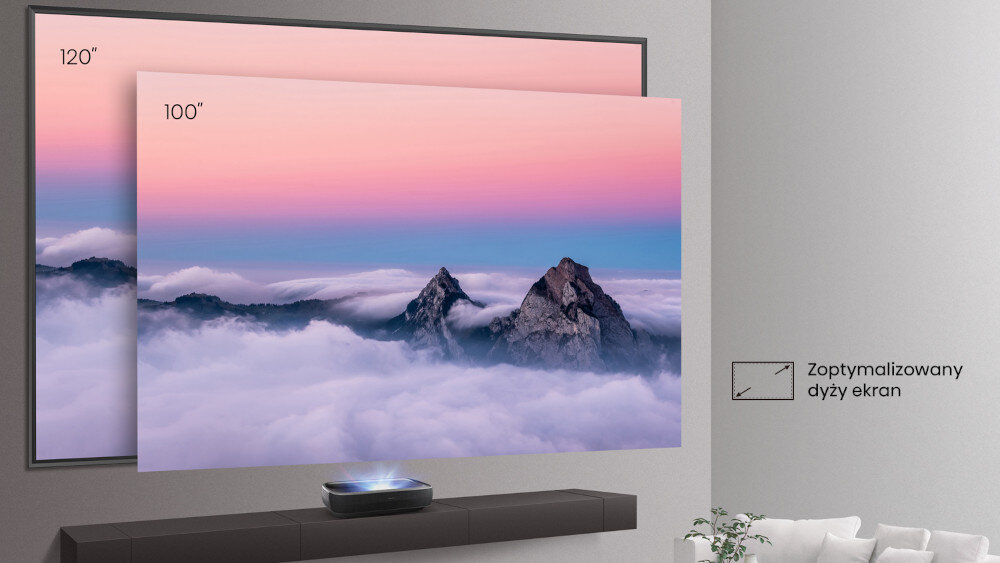 Laser TV HISENSE L9HA - obraz