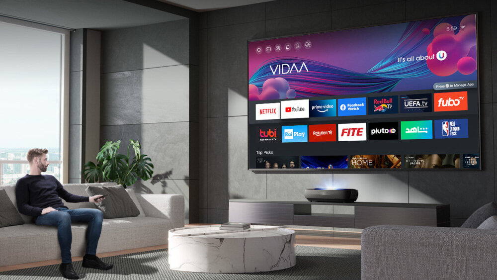 Laser TV HISENSE L9HA - vidaa
