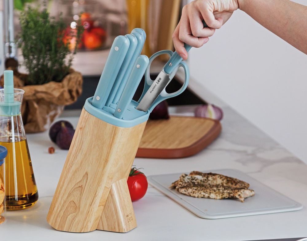 Zestaw nozy BERGHOFF Leo Slate (7 elementow) tworzywo ABS uzytkowanie korzystanie