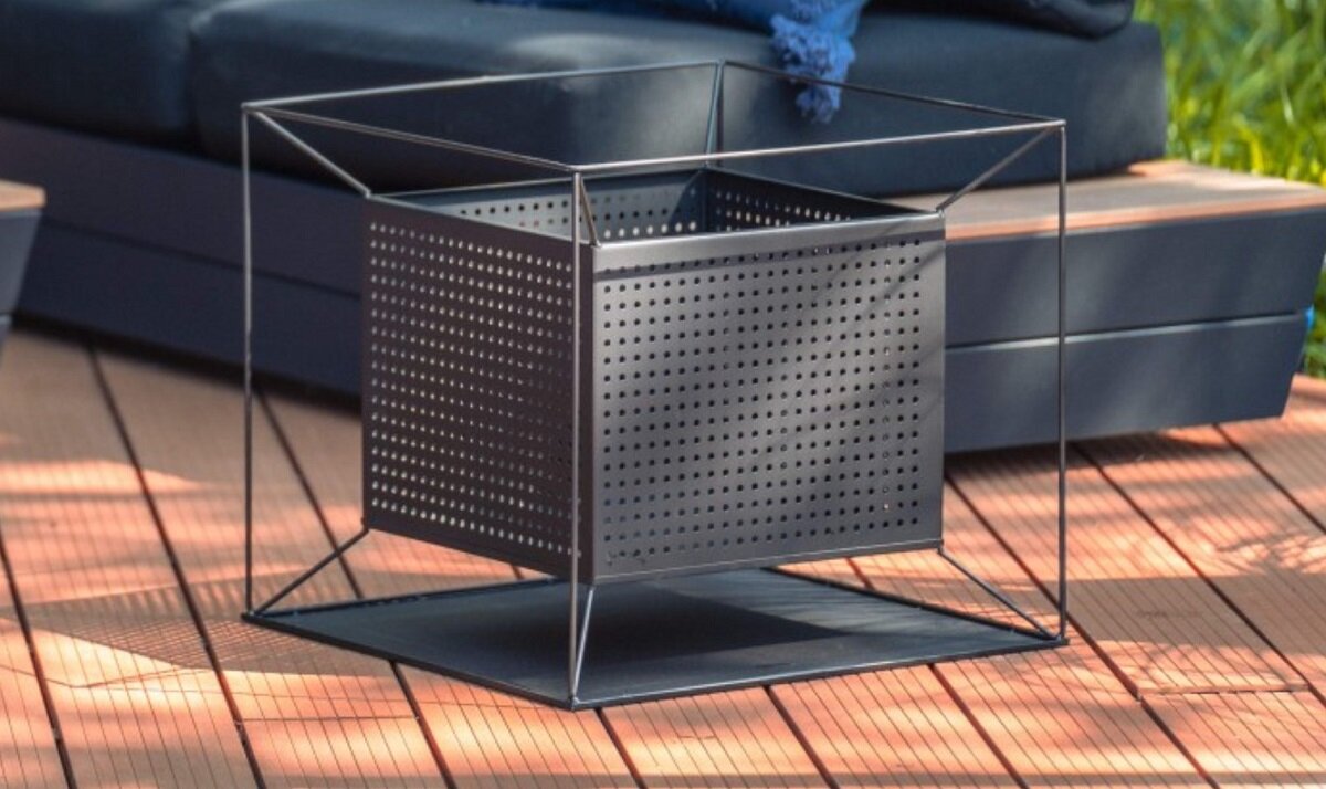 Palenisko ogrodowe MIRPOL Moss 50 cm design bezpieczeństwo Wysoka jakość stalmalowany proszkowo