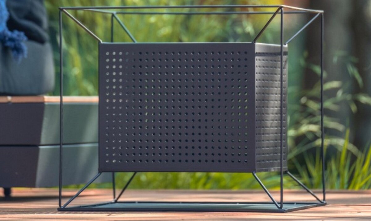 Palenisko ogrodowe MIRPOL Moss 50 cm design bezpieczeństwo Wysoka jakość stalmalowany proszkowo