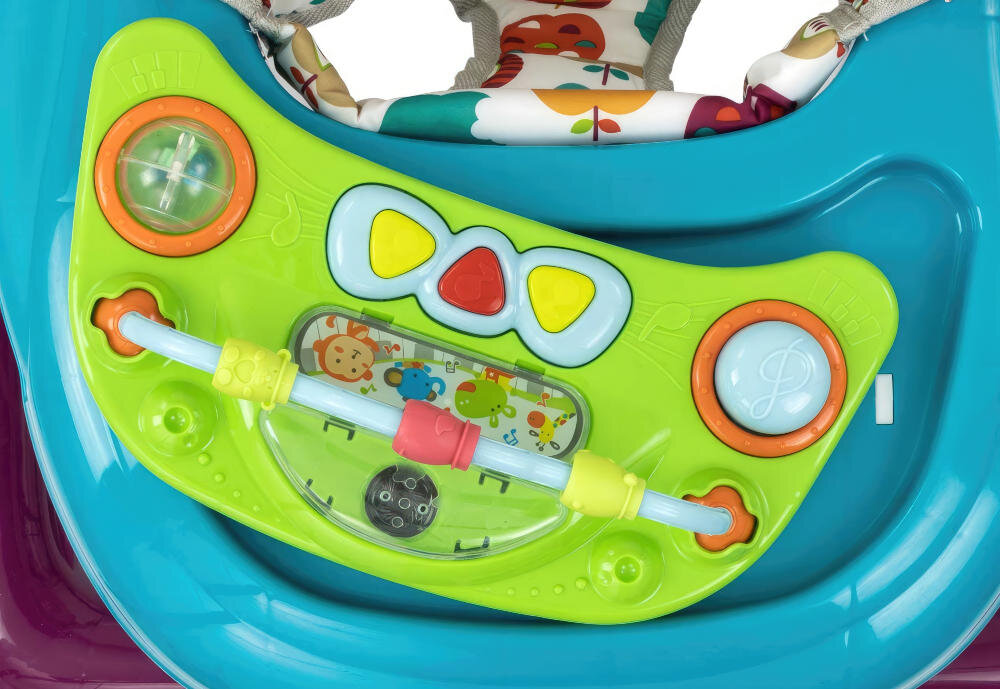 Chodzik MILLY MALLY Patrol Jabłko 4889 Edukacyjny panel elementy edukacyjne i interaktywne