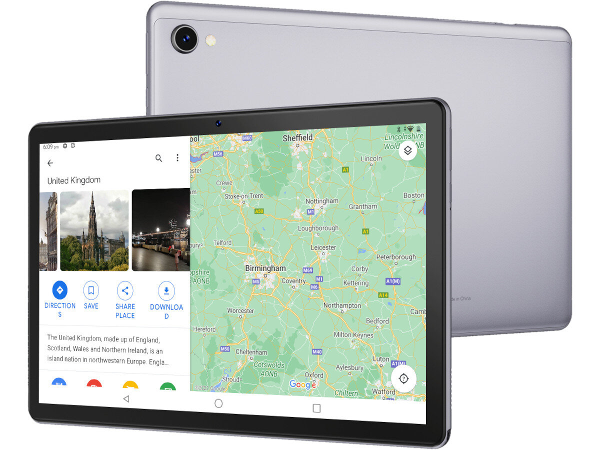 Tablet CUBOT TAB10 10.1 4/64 GB Wi-Fi Szary łączność Wi-Fi Bluetooth GPS moduły modem LTE