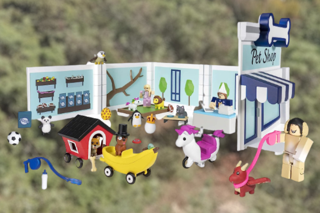Zestaw figurek JAZWARES Roblox Adopt Me: Pet Store zabawa gra uciecha kolekcjonerskie przygoda