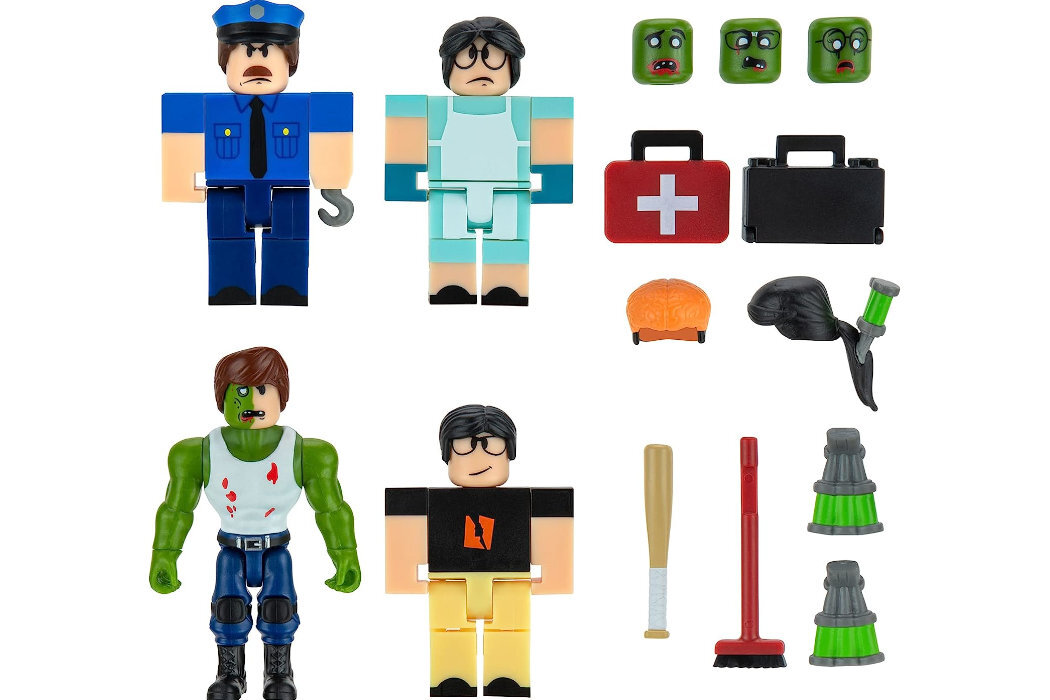 Zestaw figurek JAZWARES Roblox Field Trip Z: Principal Boss zabawa gra uciecha kolekcjonerskie przygoda