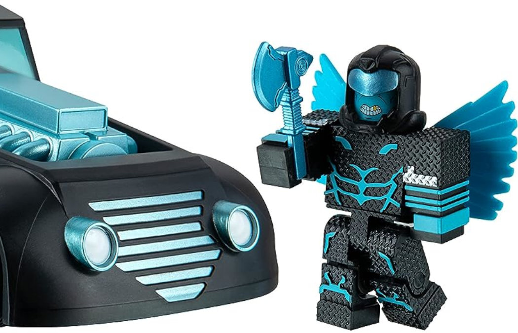 Zestaw figurek JAZWARES Roblox Legends Of Speed By Scriptbloxian Studios: Velocity Phantom zabawa gra uciecha kolekcjonerskie przygoda