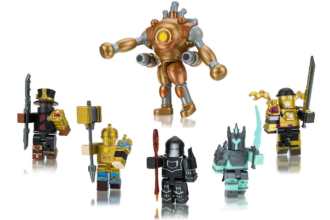 Zestaw figurek JAZWARES Roblox Dungeon Quest: Fusion Goliath Throwdown zabawa gra uciecha kolekcjonerskie przygoda