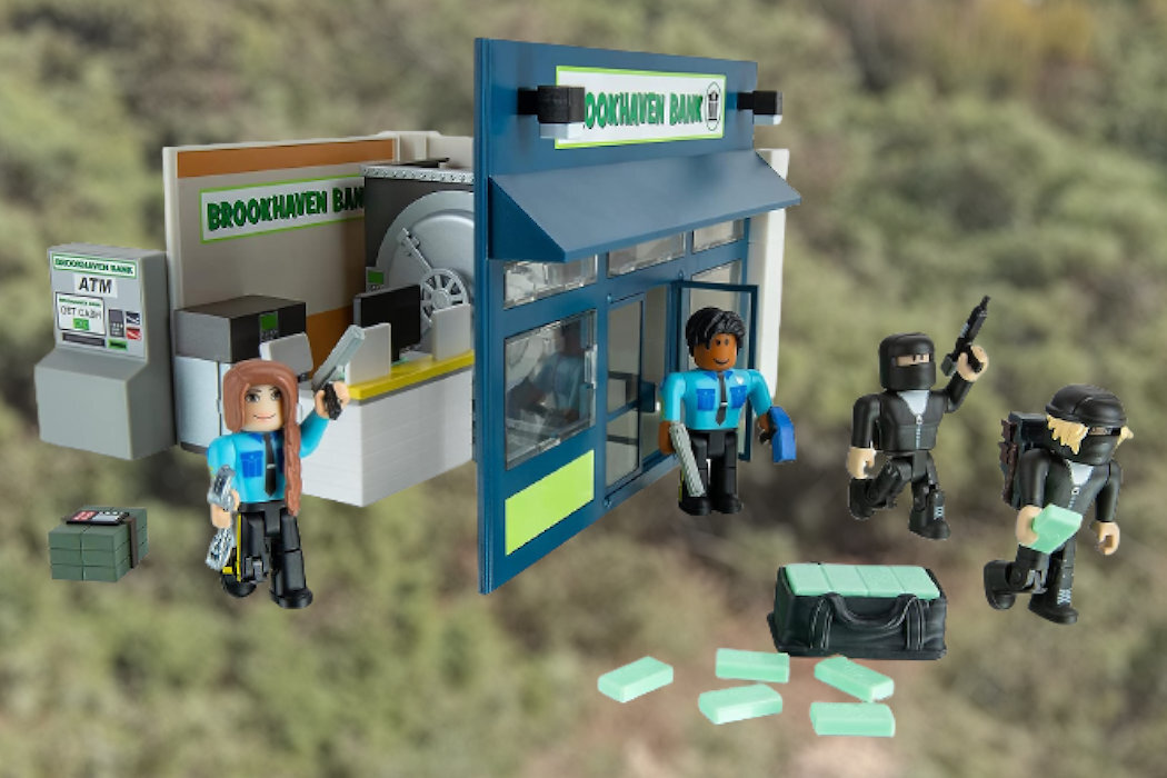 Zestaw figurek JAZWARES Roblox Brookhaven: Outlaw And Order zabawa gra uciecha kolekcjonerskie przygoda