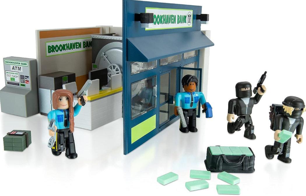 Zestaw figurek JAZWARES Roblox Brookhaven: Outlaw And Order zabawa gra uciecha kolekcjonerskie przygoda