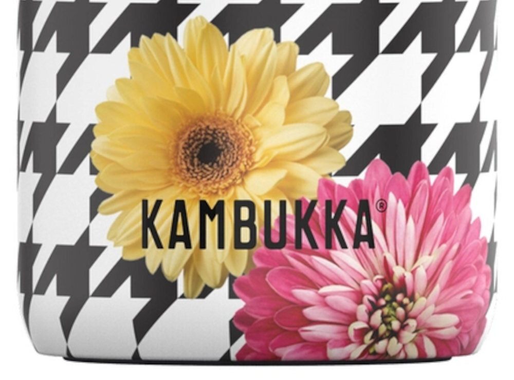 Kubek termiczny KAMBUKKA Etna Daydream Patchwork Praktyczne detale Silikonowy spód ochrona powierzchnia zarysowana solidna konstrukcja czyszczenie