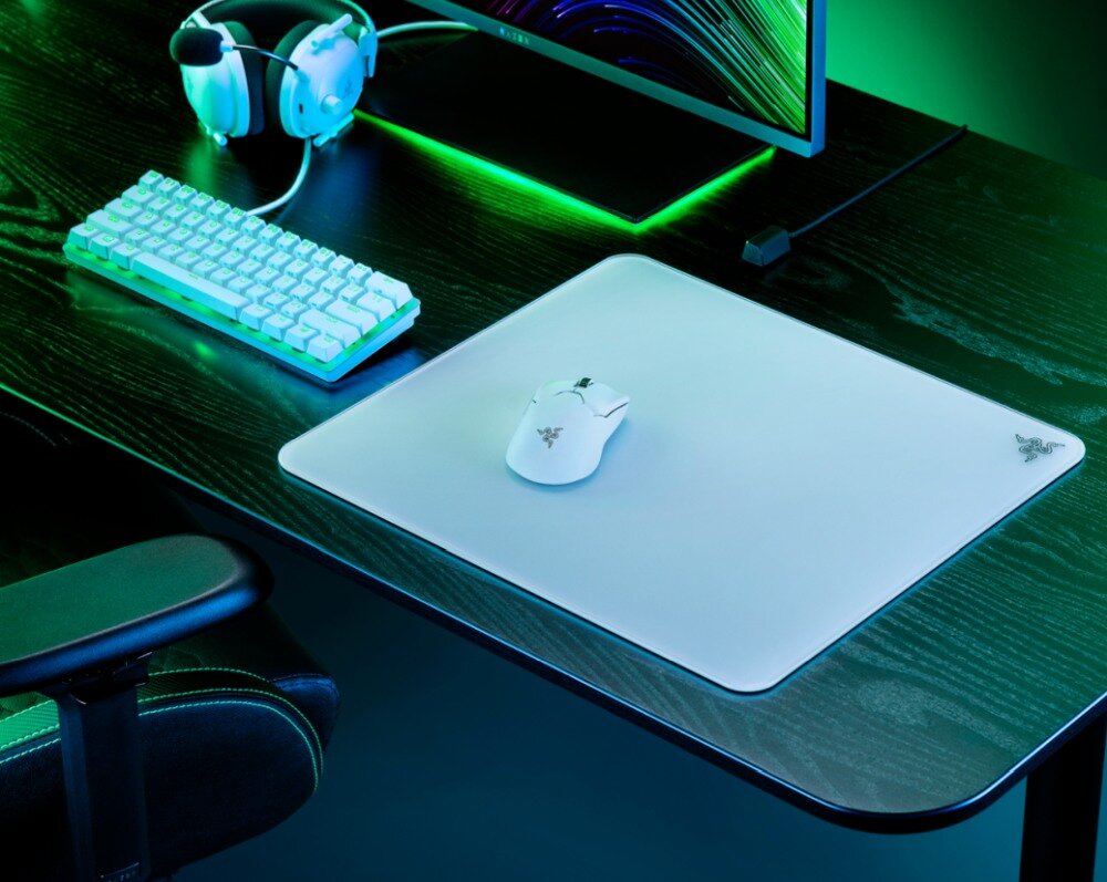 Podkładka RAZER Atlas Black Edition precyzja technologia speed weave ultra gładka powierzchnia stabilność poziom wysoki design rozmiar
