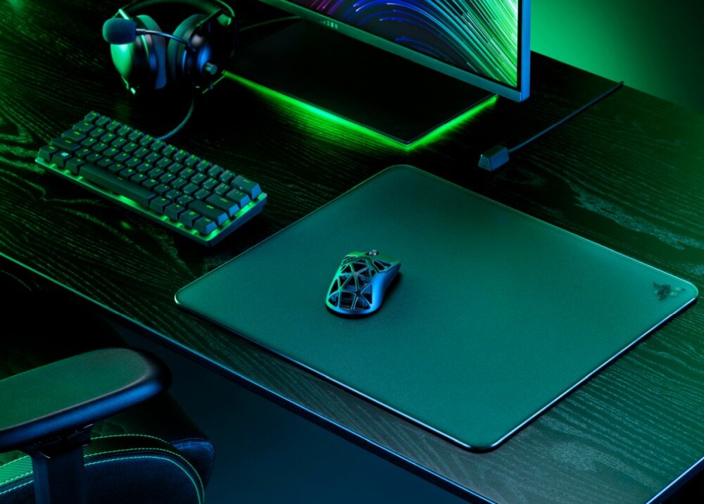 Podkładka RAZER Atlas Black Edition precyzja technologia speed weave ultra gładka powierzchnia stabilność poziom wysoki design rozmiar