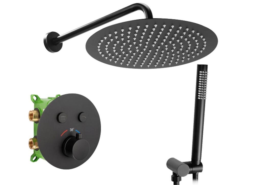 REA Lungo-Miler REA-P6713 zestaw prysznicowy deszczownica kształt łazienka